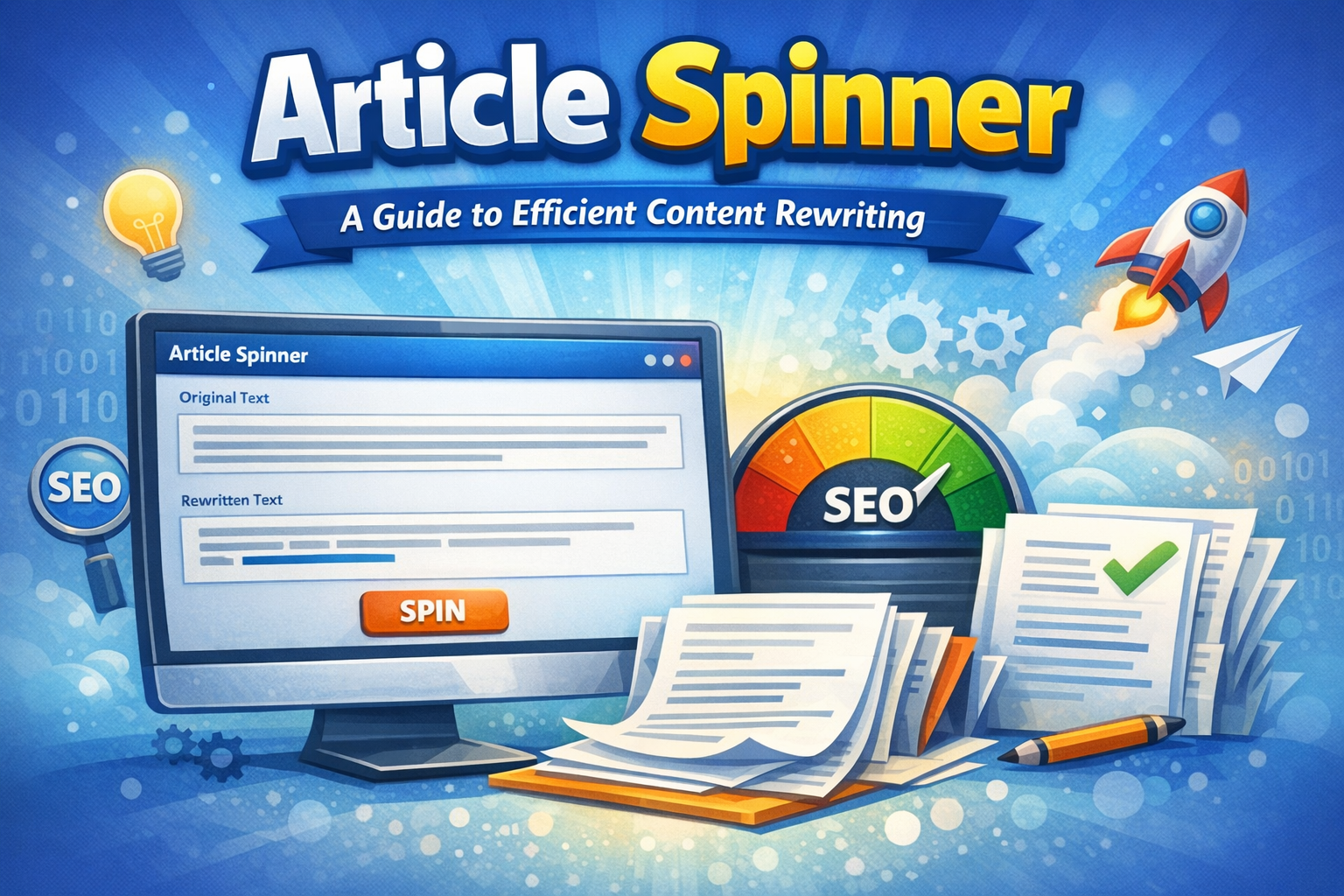 Article Spinner: A Guide to Efficient Content Rewriting